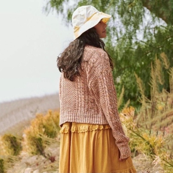 The Great Montana Cable Cardigan Sweater Size 3 NWT - Picture 7 of 12